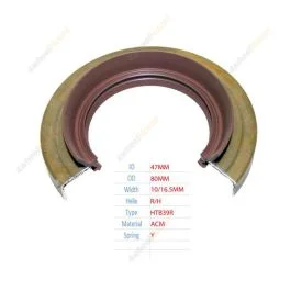 1 x Differential Oil Seal for Toyota Hilux I4 V6 DOHC 2000-2005 Premium Quality