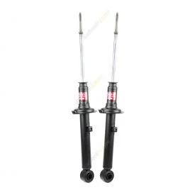 Pair KYB Shock Absorbers Twin Tube Gas-Filled Excel-G Rear 341121