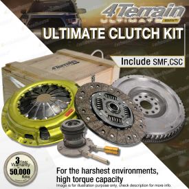 4Terrain Ultimate Clutch Kit Include SMF+CSC for Holden Colorado RG