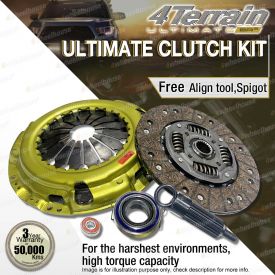 4Terrain Clutch Kit for Toyota Hilux GGN15 GGN25 4.0 Ltr MPFI 5 Speed 2005-2008