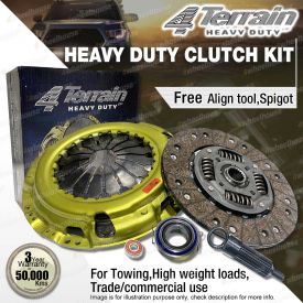 4Terrain Heavy Duty Clutch Kit for Mazda BT-50 UN 2.5 3.0L Premium Quality