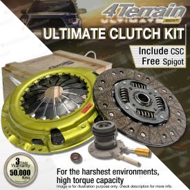 4Terrain Ultimate Clutch Kit Include CSC for Mazda BT-50 UPOYF 3.2 2.2L