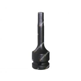 SP Tools 1/2 inch Drive Inhex Impact Socket 3/16 inch - SAE Hex Bit Long Shaft