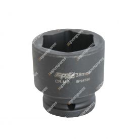 SP Tools 3/4 inch Drive Impact Socket 17mm - 6 Point Metric High Strength Cr-Mo