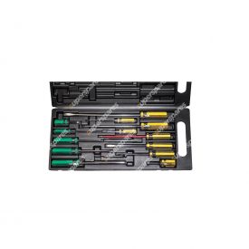 888 Series 13 Pcs Screwdriver Set In Case - 8x Slotted 5x Phillips