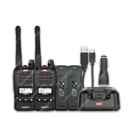 GME 2 Watt UHF CB Handheld Radio Kit - Twin Pack Offroad Adventure TX-SS677TP