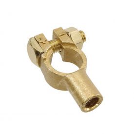 Projecta Brass Battery Terminal Universal - Crimp End Entry Blister of 1