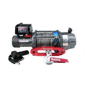 Runva 12v Winch with Synthetic Rope - 4x4 Electric Series EWB20000-12VD
