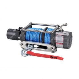 Runva 12v Winch with Synthetic Rope 10000Lb 4x4 Hydraulic Series