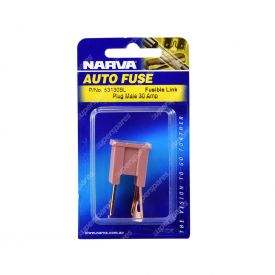 Narva Male Fusible Link - 53130BL With Blister Pack