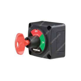 Narva Battery Master Switch With Removable Key - 61078BL