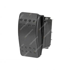 Narva Momentary On /Off/Momentary On Sealed Rocker Switch - 63110BL