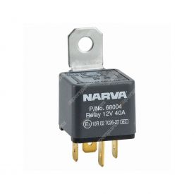 Narva 12 Volt 4 Pin 40 Amp Normal Open Contacts - 68004BL