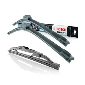 Bosch Front and Rear Windscreen Wiper Blades Length 600/500/380mm