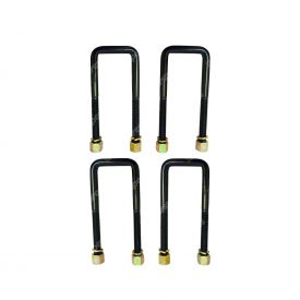 4x Front EFS U-Bolts C452 suit for 50mm Lift Suspension12mmx62mmx95mm Square Top