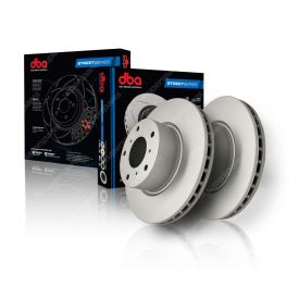 2x DBA Front Street Series EnShield Technology Disc Brake Rotors DBA2244E