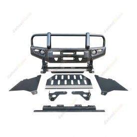 Premium Armor Bull Bar 3 Loop Skid Plate for Toyota Hilux Vigo N70 2012-2015