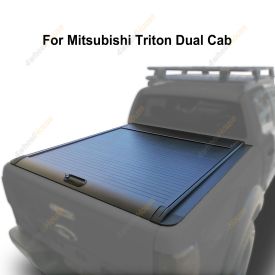 Retractable Tonneau Cover Roller Lid Shutter for Mitsubishi Triton Dual Cab