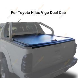 Retractable Tonneau Cover Roller Lid Shutter for Toyota Hilux Vigo N70 Dual Cab