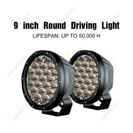 SUPA4X4 9 inch Round Driving Light Osram Lamp Beads Premium Quality