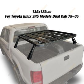 HD Flat Tub Platform Carrier Multifunction Rack for Toyota Hilux SR5 79-05 Dual