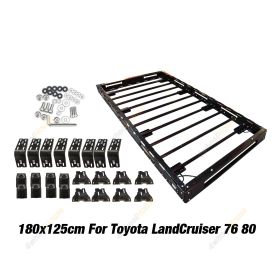 Conqueror Steel Roof Rack 180x125cm for Toyota Landcruiser 76 80 Series