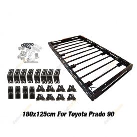 Conqueror Steel Roof Rack 180x125cm for Toyota Landcruiser Prado 90 Series