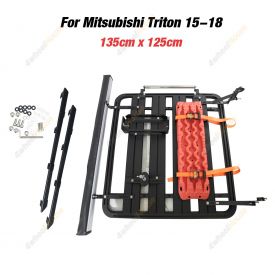 135x125 Roof Rack Platform Kit Awning Track Board for Mitsubishi Triton MQ 15-18