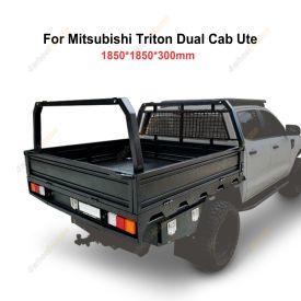 SUPA4X4 HD Steel Tray 1850x1850x300mm for Mitsubishi Triton Dual Cab Ute