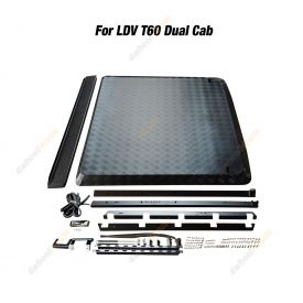 4X4FORCE Heavy Duty Aluminium Hard Lid Cover for LDV T60 Dual Cab Ute