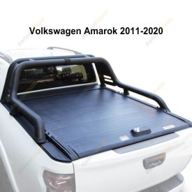 Manual Roller Shutter Cover Retractable Tonneau Lid for Volkswagen Amarok 11-20