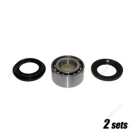 2x 4X4FORCE Front Wheel Bearing Kit for LDV T60 Pro Luxe Trailrider 2 2.0L 2.8L