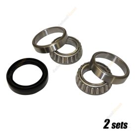 2 Sets Front Wheel Bearing Kit for Mitsubishi Colt RA RB RC RD RE 4Cyl 1980-1990