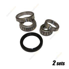 2 Sets 4X4FORCE Front Wheel Bearing Kit for Mazda 121 RX-5 1.8L VC 12A 1976-1979