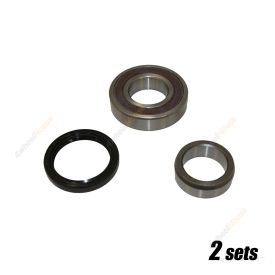 2 Sets Rear Wheel Bearing Kit for Mazda 121 929 E Ser E1400 E1600 RX-4 RX-5 RX-7