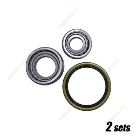 2 Sets 4X4FORCE Front Wheel Bearing Kit for Toyota Corona RT81 12R 1.6L 4Cyl