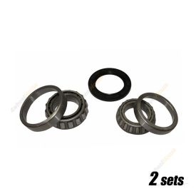 2x Front Wheel Bearing Kit for Land Rover 90 Series 1 2 2A 3 107 109 80 86 88