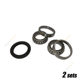 2 Sets Front Wheel Bearing Kit for Land Rover Defender Discovery Range Rover 110
