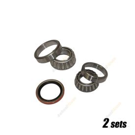 2x 4X4FORCE Front Wheel Bearing Kit for Mazda RX-7 Series 1 2 3 12A 1983-1985