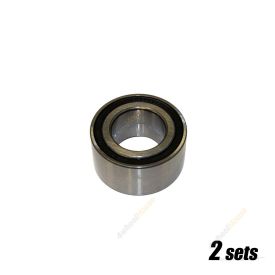 2x Front Wheel Bearing Kit for Holden Cruze YG 1.5L M15A I4 DOHC 02-06 non ABS