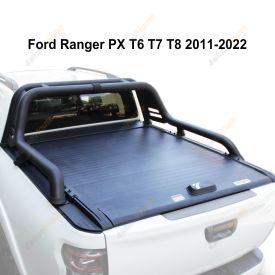 Manual Roller Shutter Retractable Tonneau Lid for Ford Ranger PX T6 T7 T8 11-22