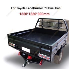 HD Steel Tray 1850x1850x900mm for Toyota Land Cruiser 79 Dual Cab