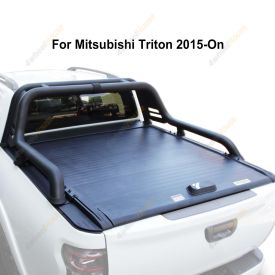 Manual Roller Shutter Cover Retractable Tonneau Lid for Mitsubishi Triton 15-On