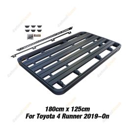 180 x 125cm Roof Rack Flat Platform with Bracket for Toyota 4 Runner 2019-On