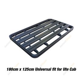 SUPA4X4 180 x 125cm Aluminum Roof Rack Flat Platform Universal Dual Cab