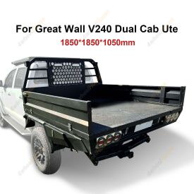 SUPA4X4 Aluminium Trays 1850x1850x1050mm for Great Wall V240 Dual Cab Ute