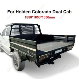 SUPA4X4 Aluminium Trays 1850x1850x1050mm for Holden Colorado Dual Cab
