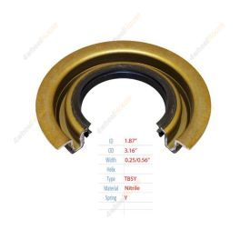 1 x Front Pinion Oil Seal for Ford F250 F350 1999-2003 Premium Quality