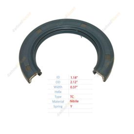 1 x Axle Shaft Oil Seal for Jeep Cj7 24D I4 8V OHV Diesel 49KW Front