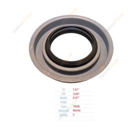 1 x Rear Pinion Oil Seal 1.81 Inch ID for Ford F Series F250 F350 V8 OHV 84-07